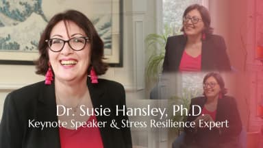 Dr. Susie Castellanos Hansley Reveals the Secret to Stress Resilience - Most People Miss This!