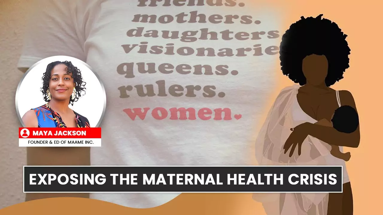Maternal Health Crisis & Black Birthing Support | MAAME Inc. Interview with Maya Jackson